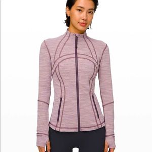 Lululemon Define Jacket size 12
Color:  Frosted Mulberry Black Currant